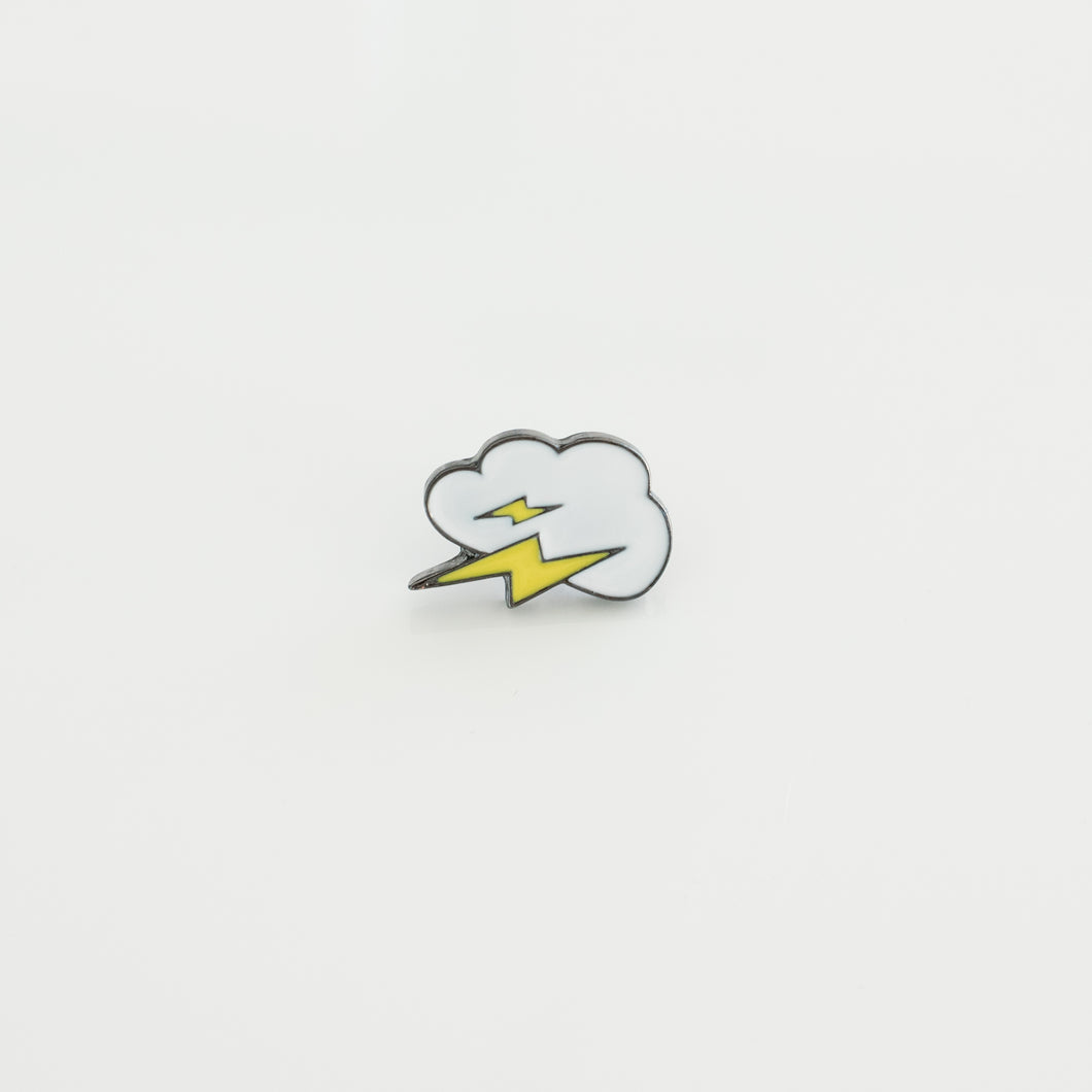 Lightning Hard Enamel Lapel Pin